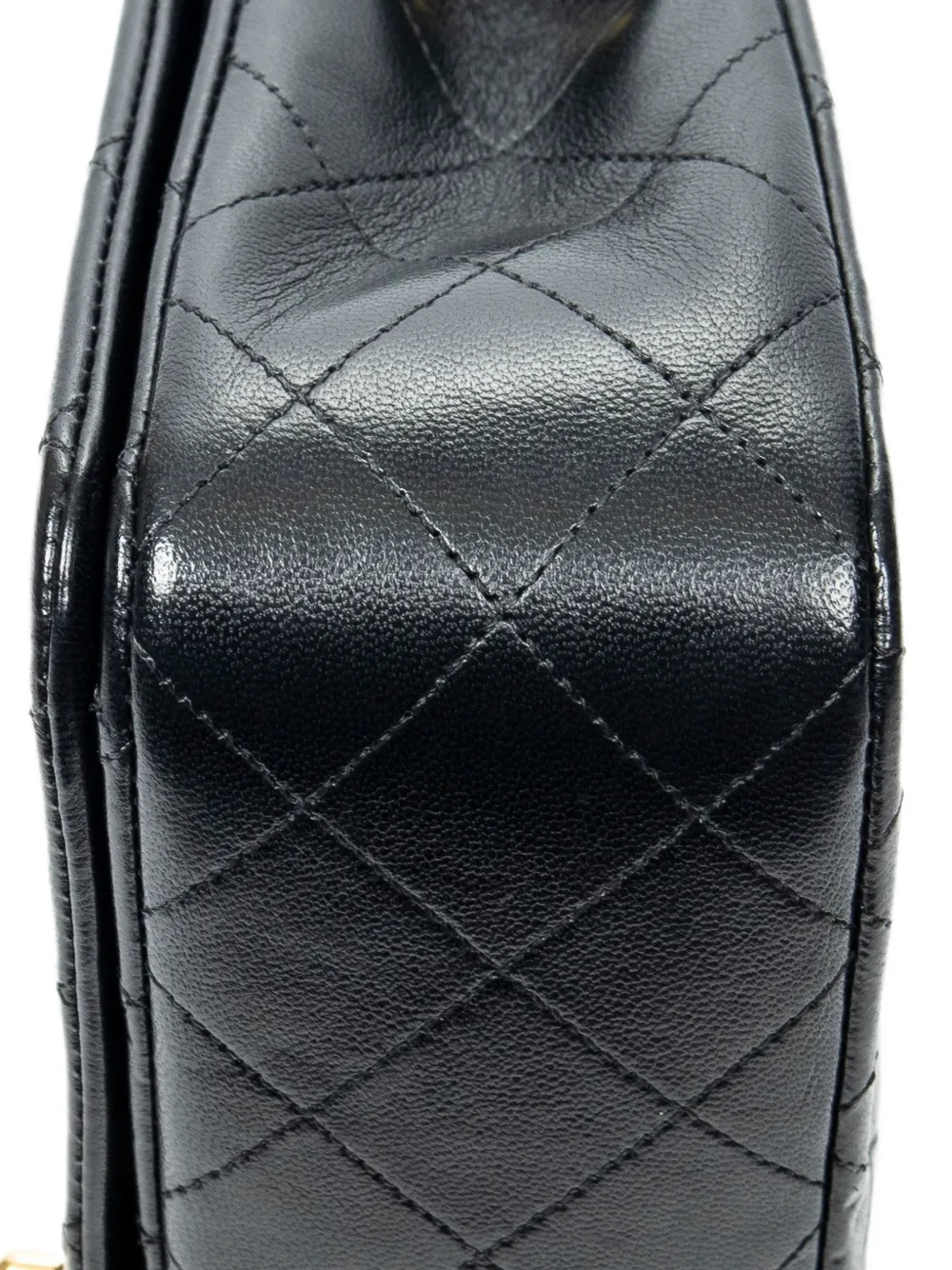 1989-1991 Mademoiselle Full Flap Quilted Chain Shoulder Bag