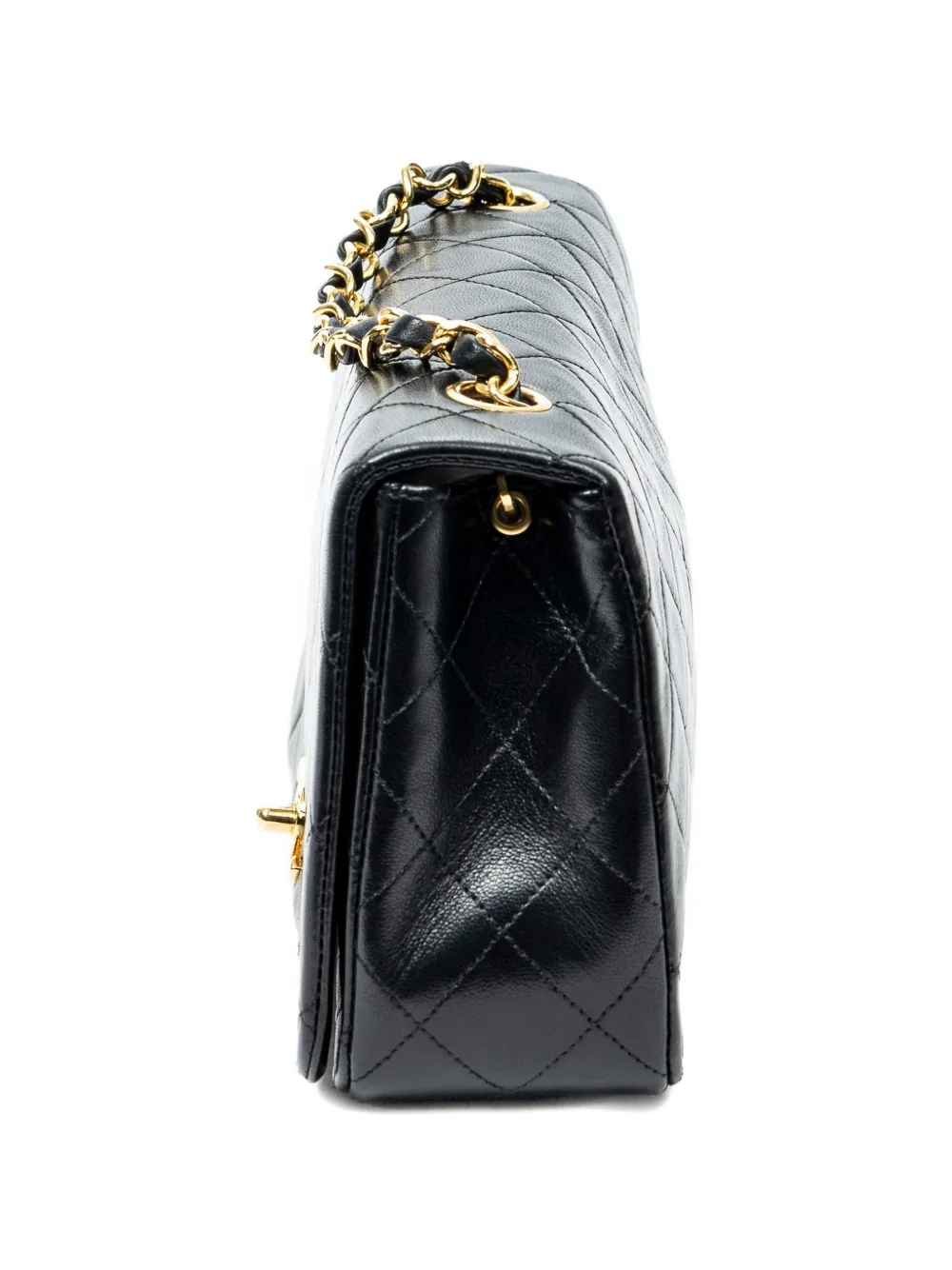 1989-1991 Mademoiselle Full Flap Quilted Chain Shoulder Bag