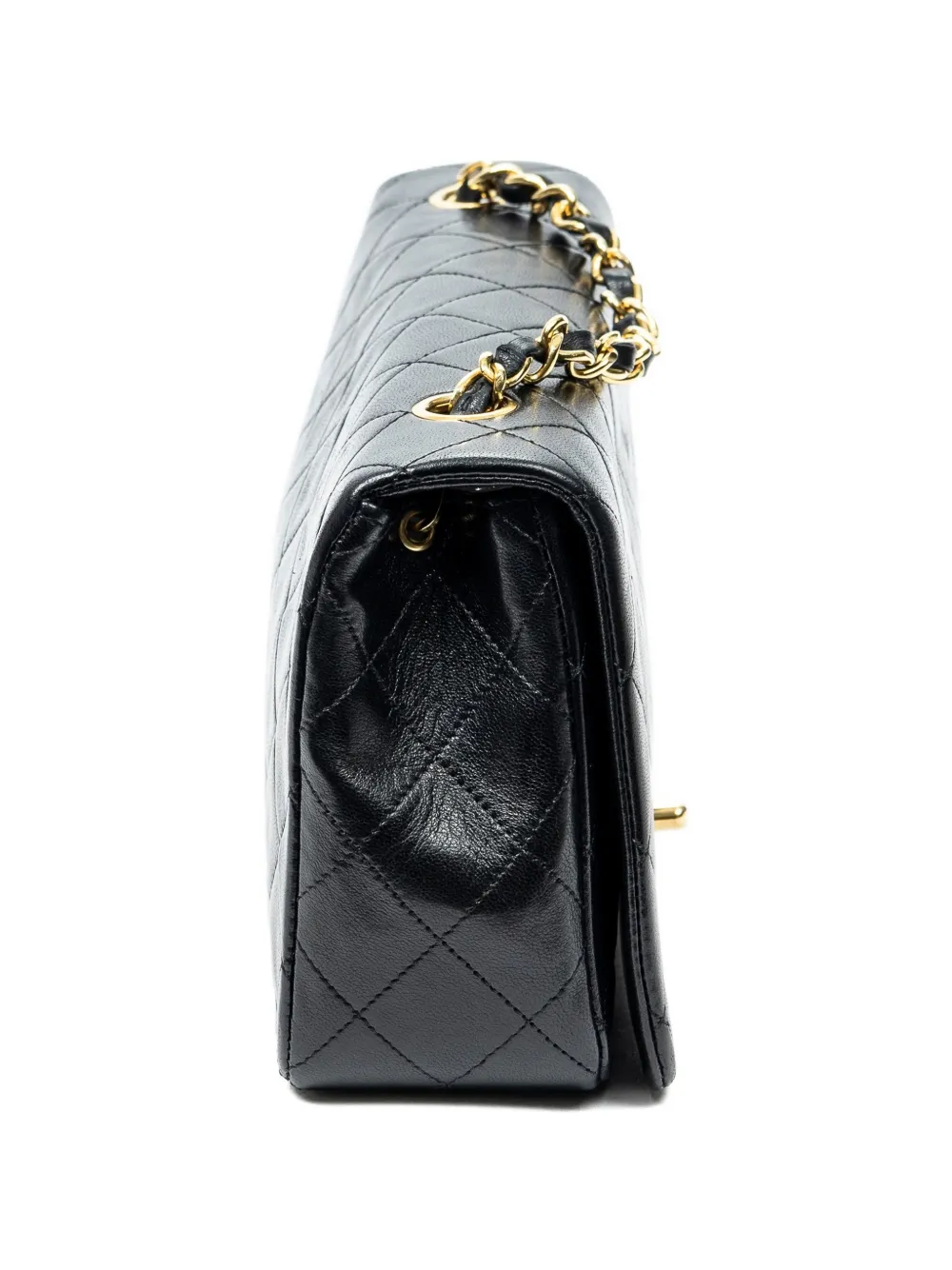 1989-1991 Mademoiselle Full Flap Quilted Chain Shoulder Bag