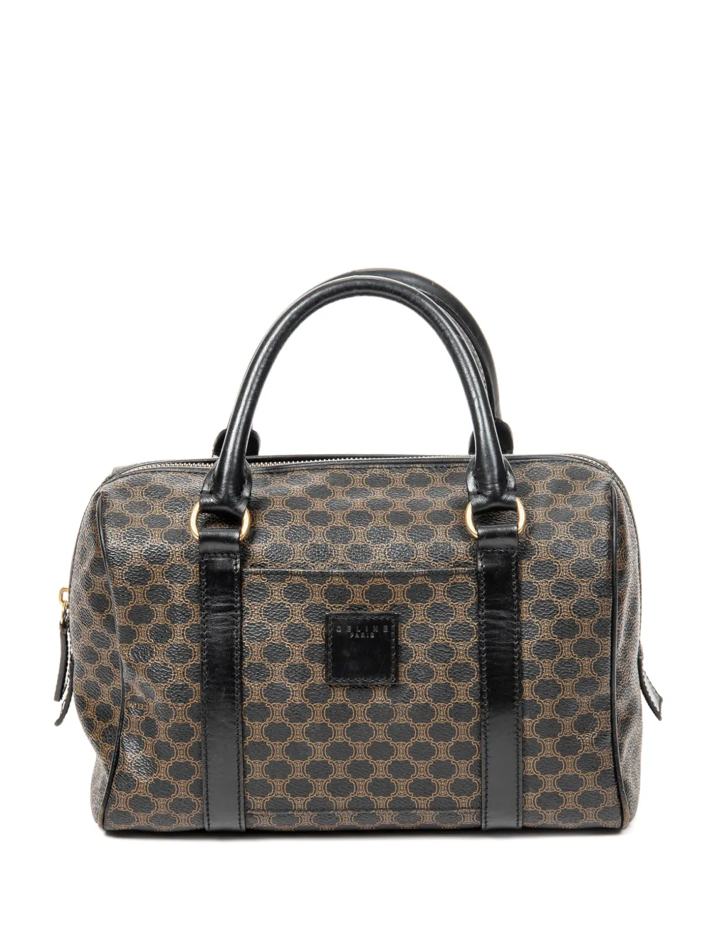 Celine Pre-Owned small Macadam-patterned tote bag - Nero