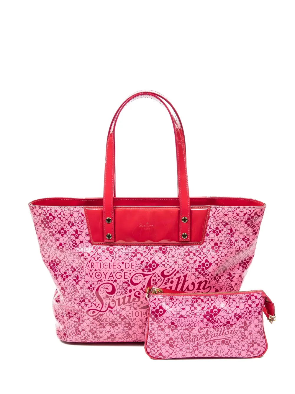 Louis Vuitton Pre-Owned x Takashi Murakami PM Cosmic Blossom tote bag - Rosa