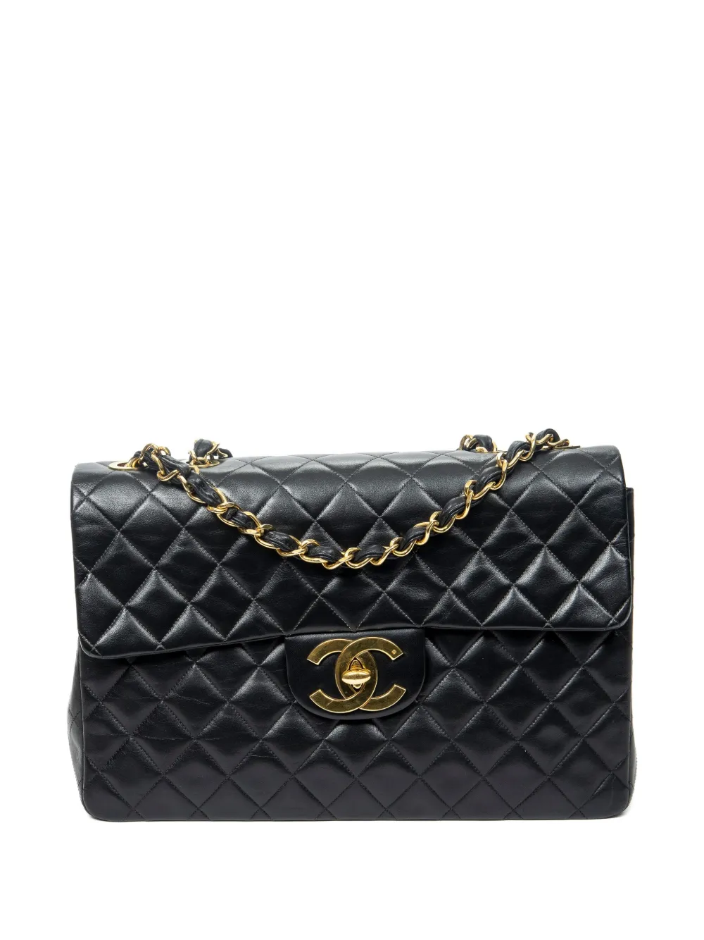 CHANEL Pre-Owned Maxi Jumbo Classic Flap shoulder bag - Nero