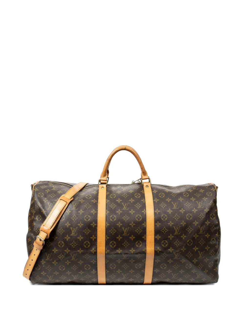 Louis Vuitton Pre-Owned 1994 60 Keepall Bandoulière Monogram canvas holdall bag - Marrone