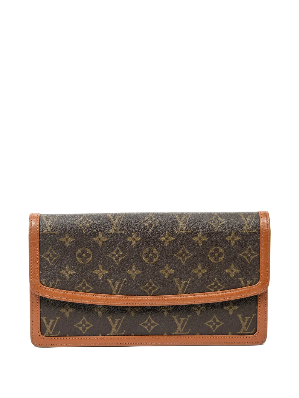 Louis Vuitton Pre-Owned GM Pochette Dame clutch bag - Marrone
