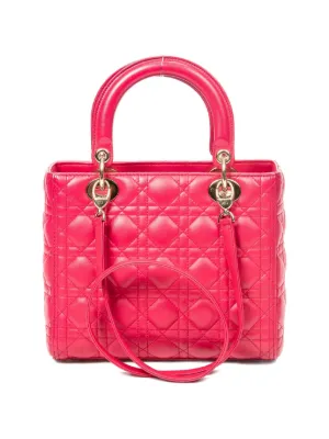 Christian Dior Pre-Owned キルティング ハンドバッグ | ピンク 