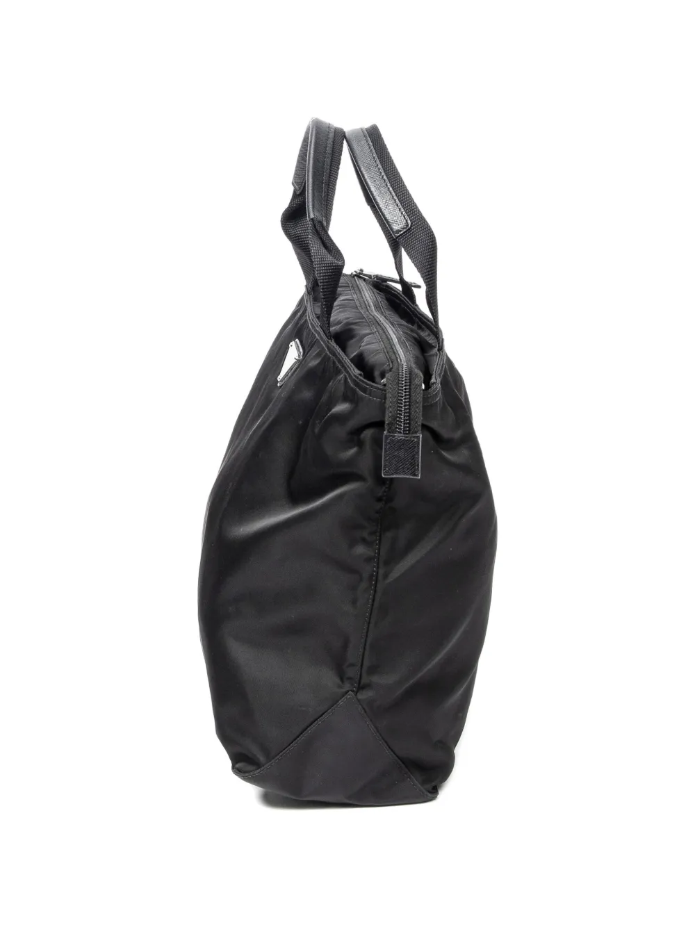 Medium Triangle-Logo Tote Bag