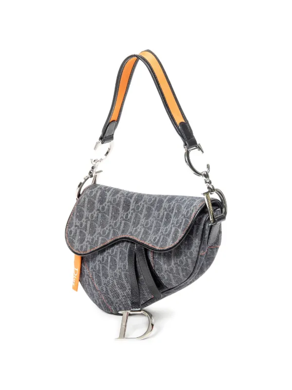 Christian Dior Pre-Owned フライト サドル ディオール オブリーク