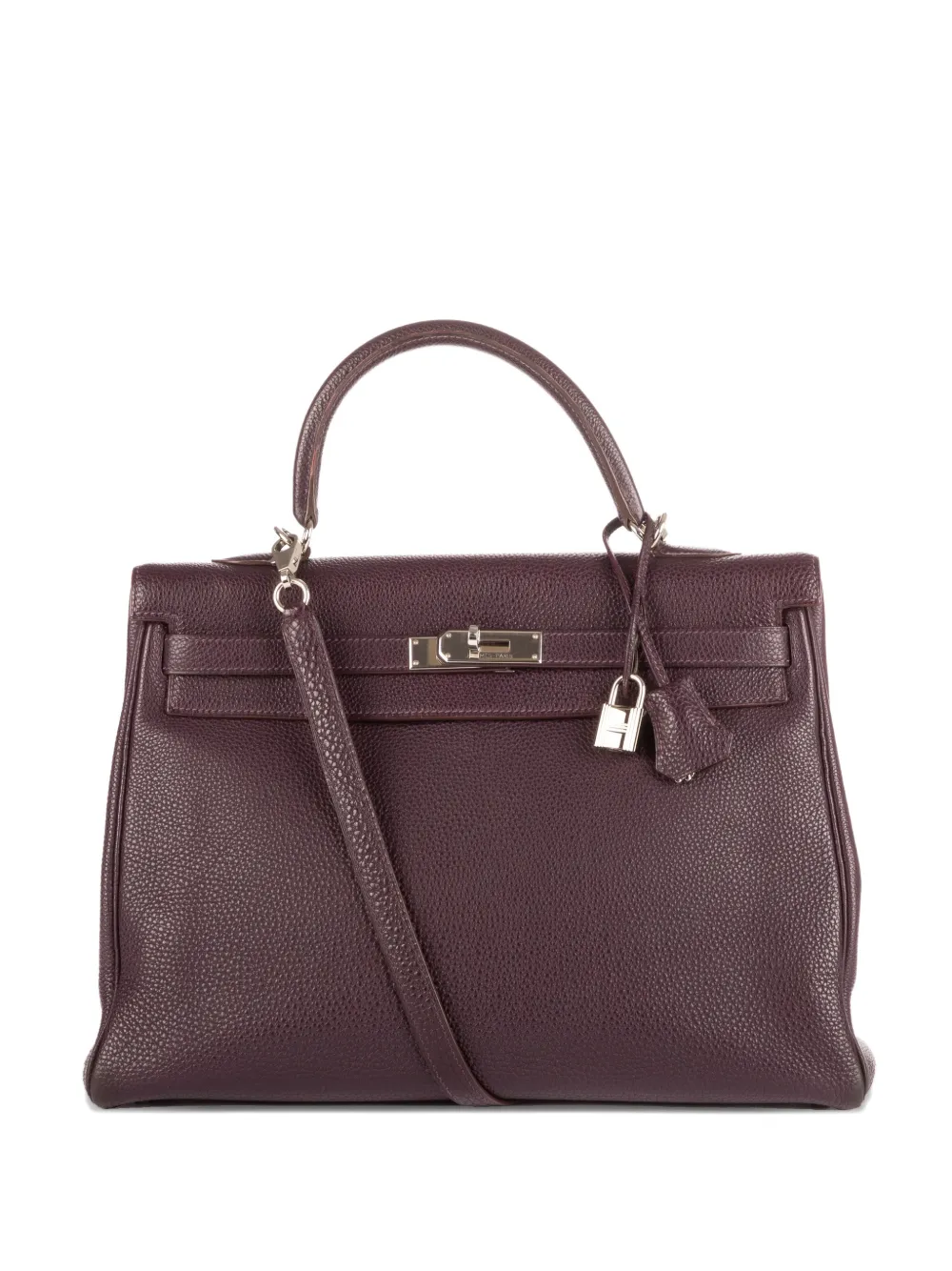 Hermès Pre-Owned 35 Kelly Retourne handbag - Viola