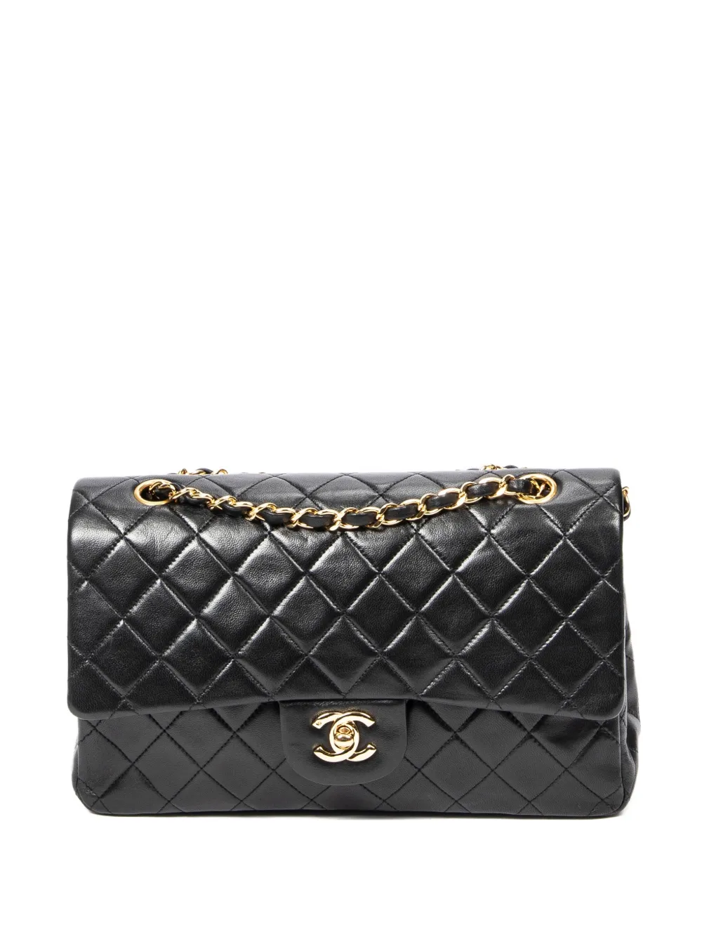 CHANEL Pre-Owned 1989-1991 26 Classic Double Flap shoulder bag - Nero