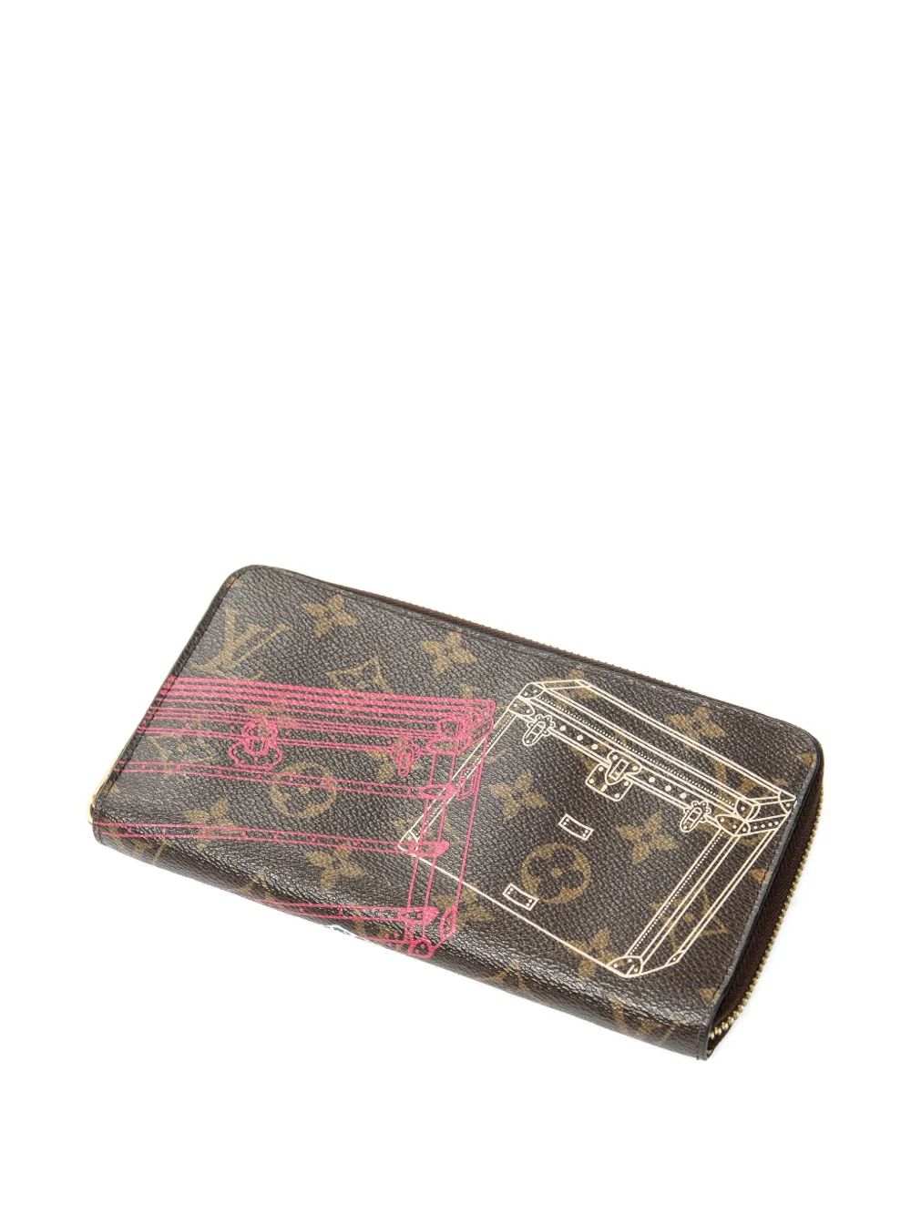 Louis Vuitton Pre-Owned 2014 Zippy wallet - Marrone