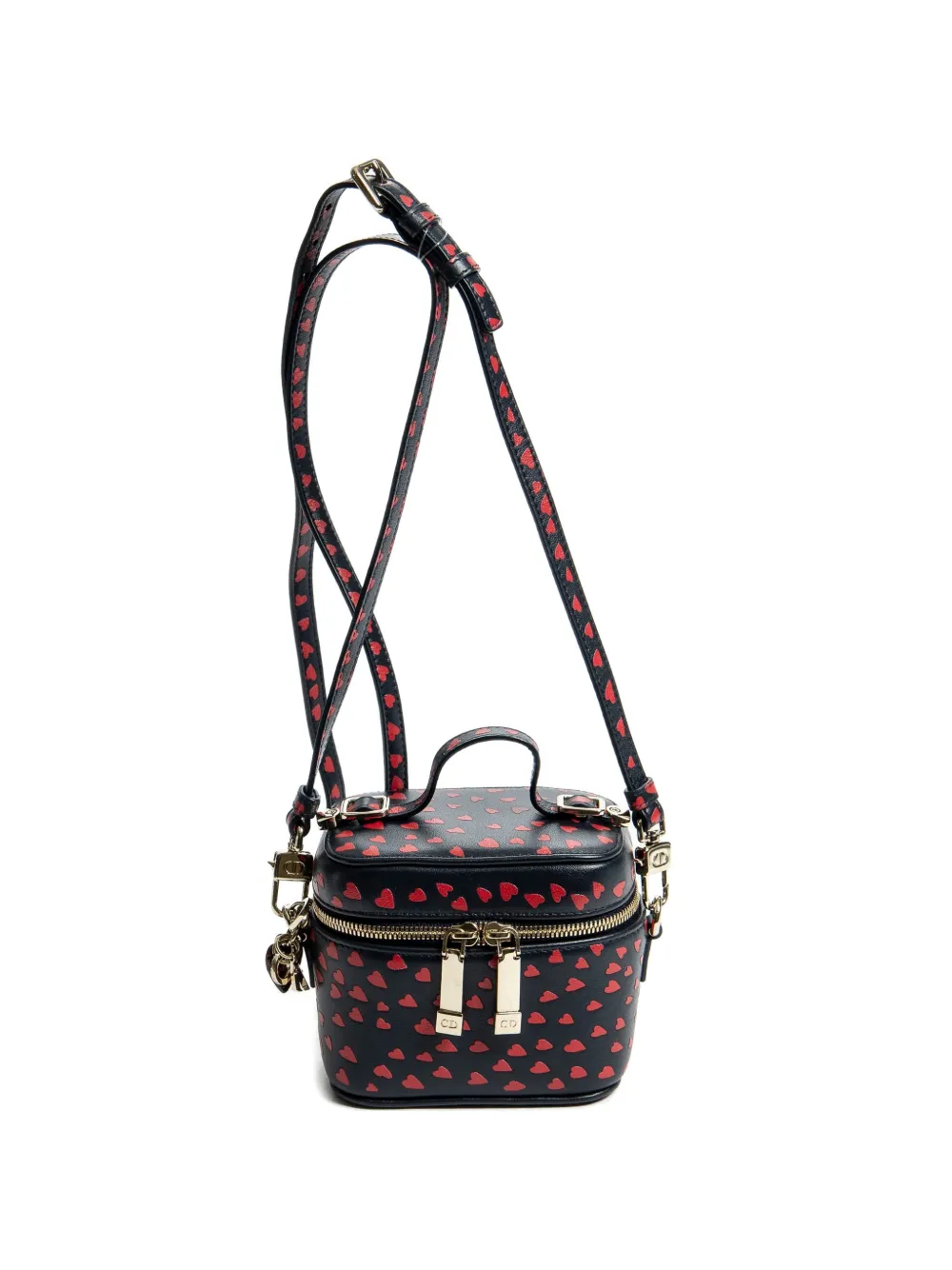 Christian Dior Pre-Owned Micro Lady Dior vanity bag - Nero