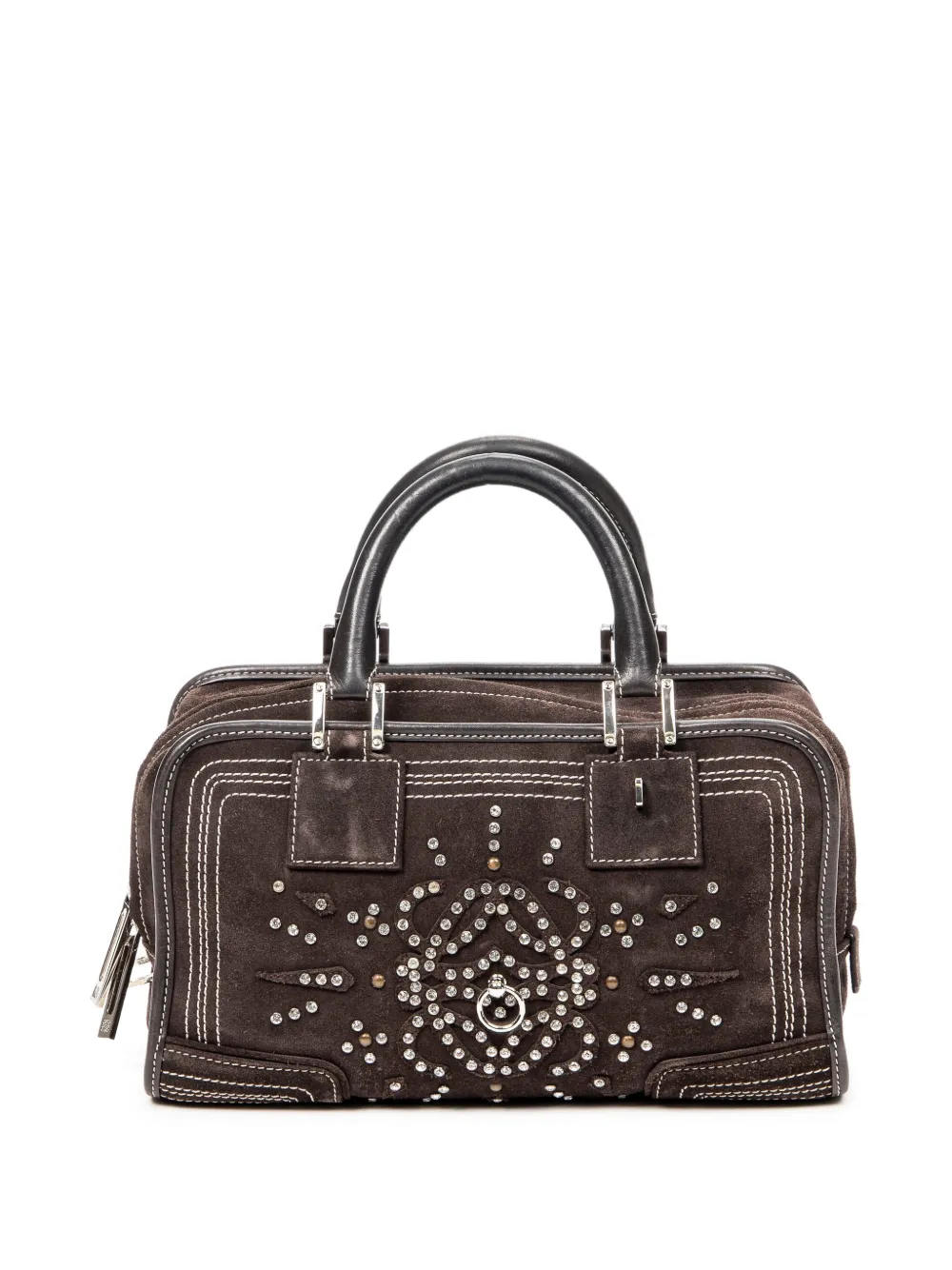 Loewe Pre-Owned 28 Amazona handbag - Marrone