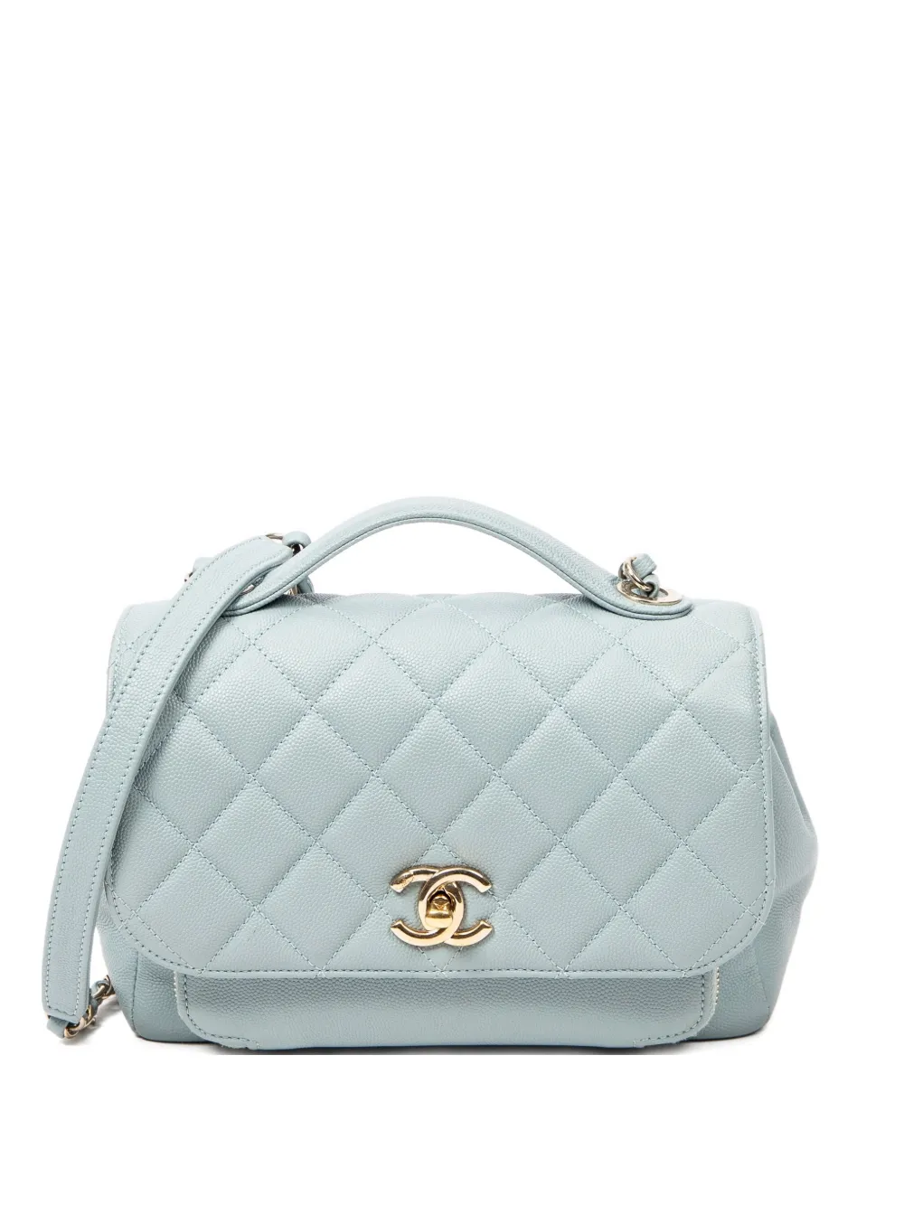 CHANEL Pre-Owned small Business Affinity handbag - Blu