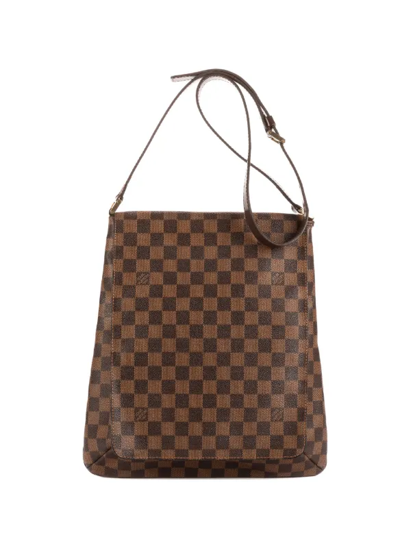 Louis Vuitton Pre-owned GM Musette Salsa Shoulder Bag in Brown