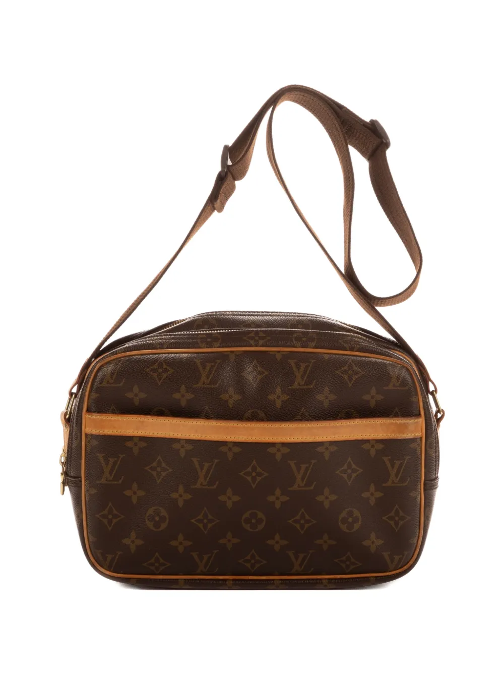 Louis Vuitton Pre-Owned Reporter monogram-canvas shoulder bag - Marrone
