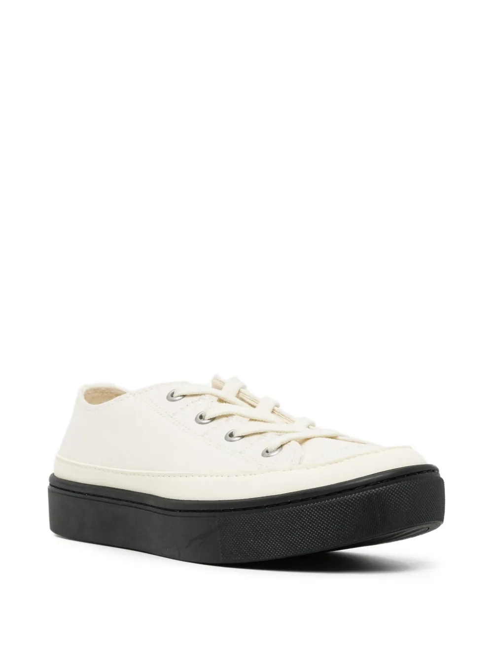 Yohji Yamamoto Canvas sneakers Zwart