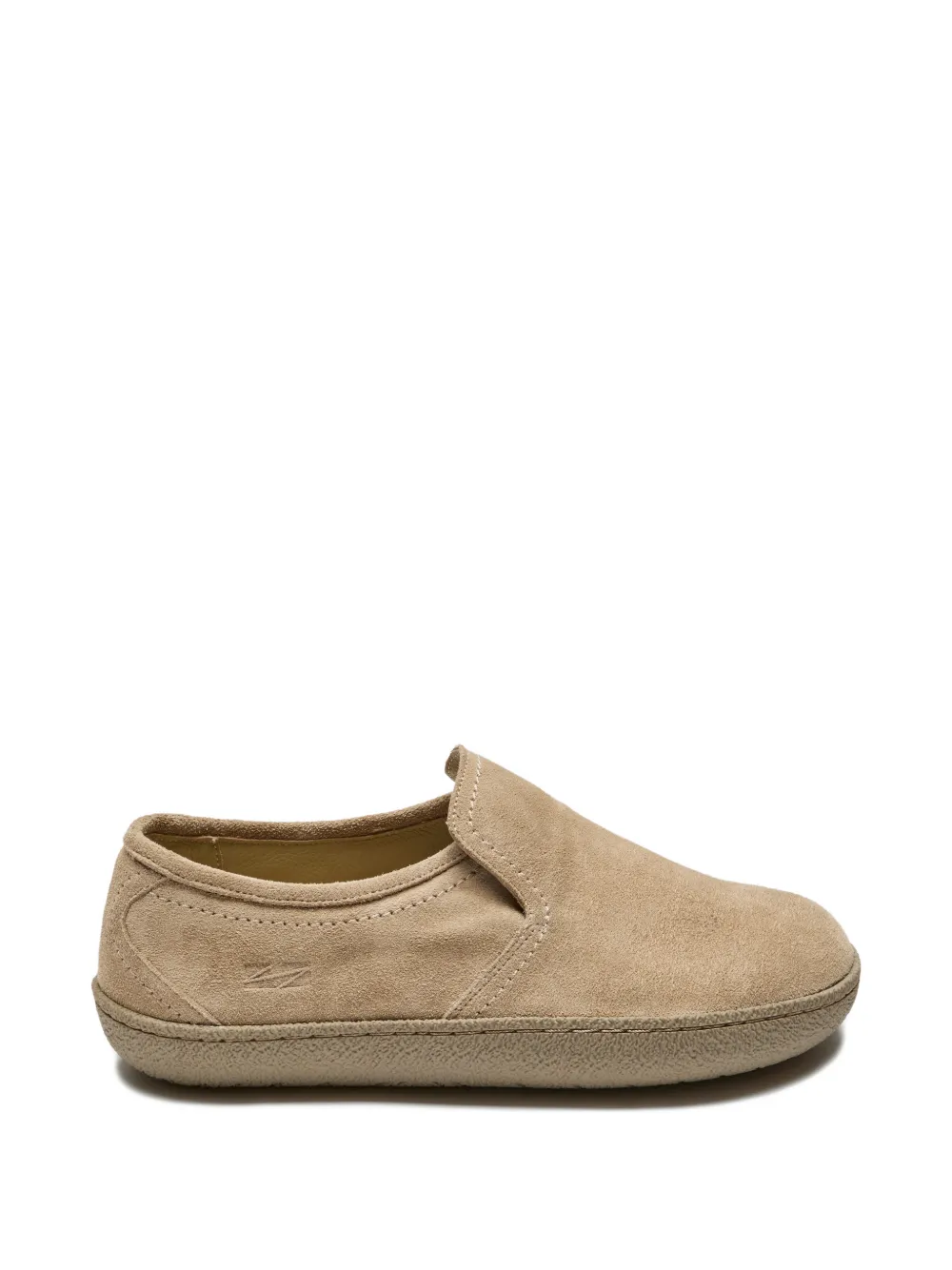 Suicoke Logo-detail Loafers In Brown
