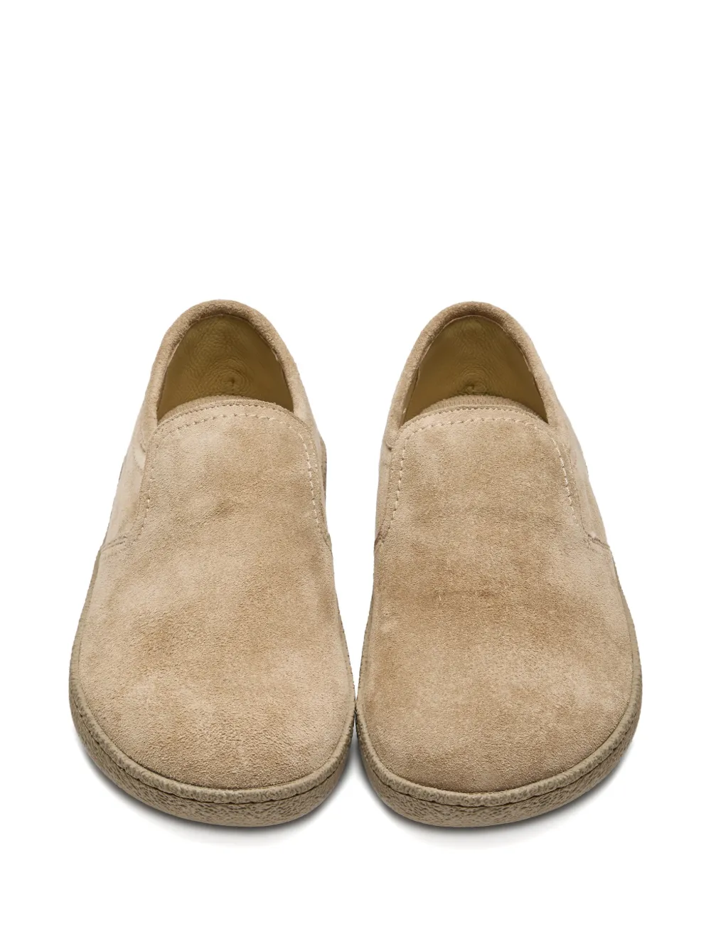 Suicoke Loafers met logodetail Beige