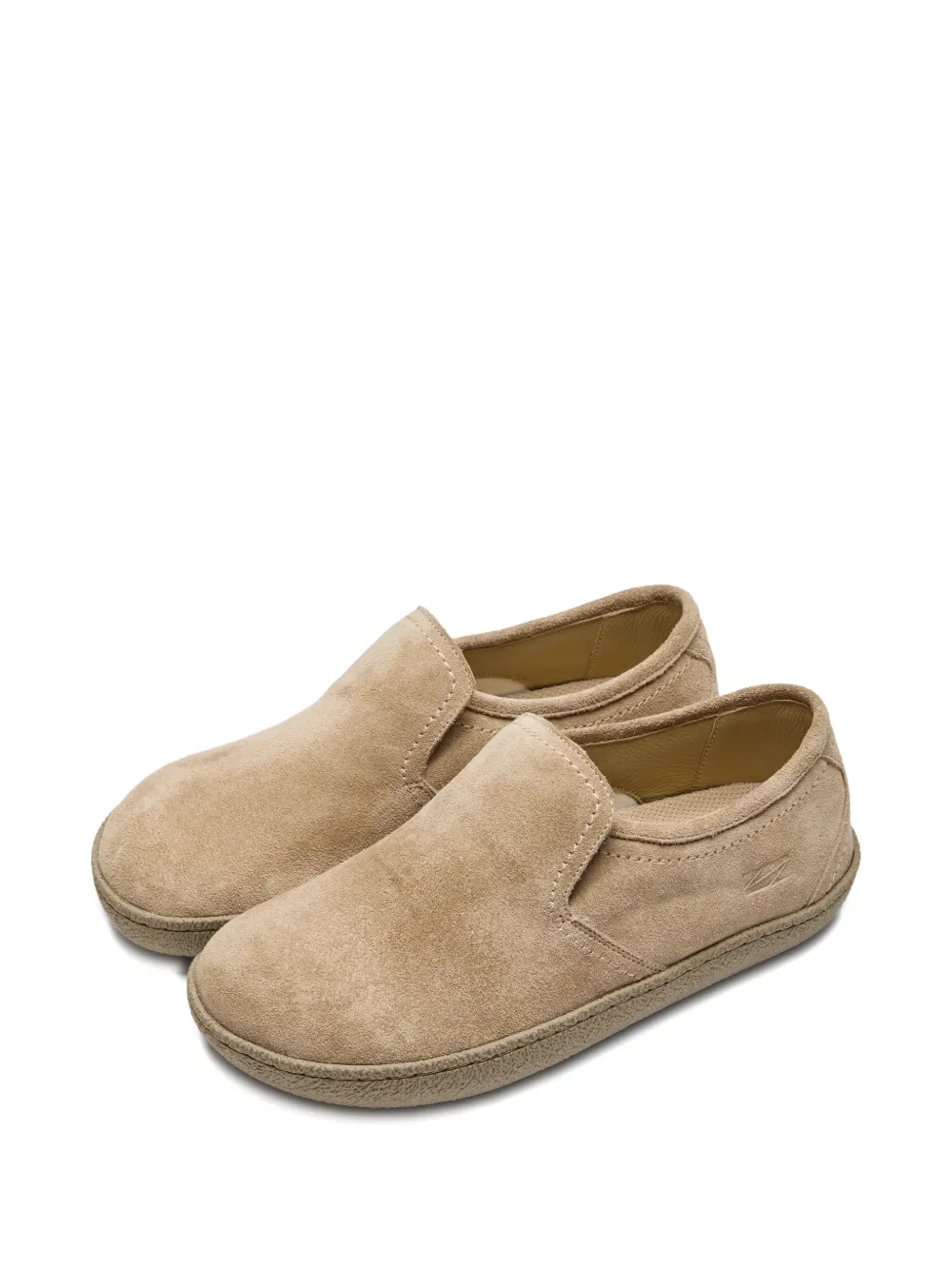 Suicoke Loafers met logodetail Beige