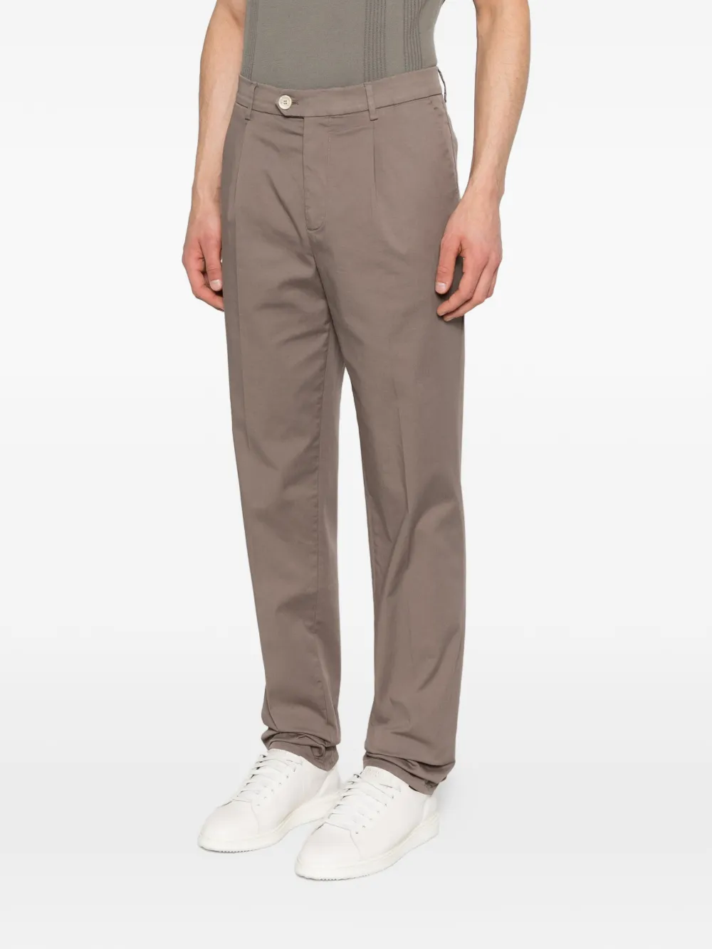  Brunello Cucinelli Pleated Trousers - Neutrals 