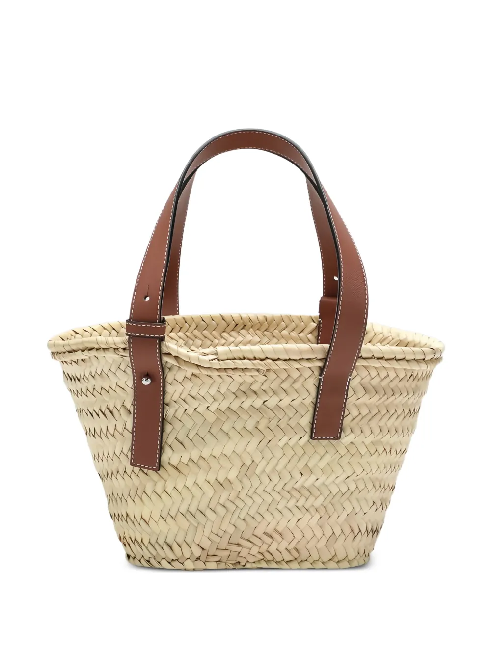 LOEWE small logo-patch tote bag - Neutrals