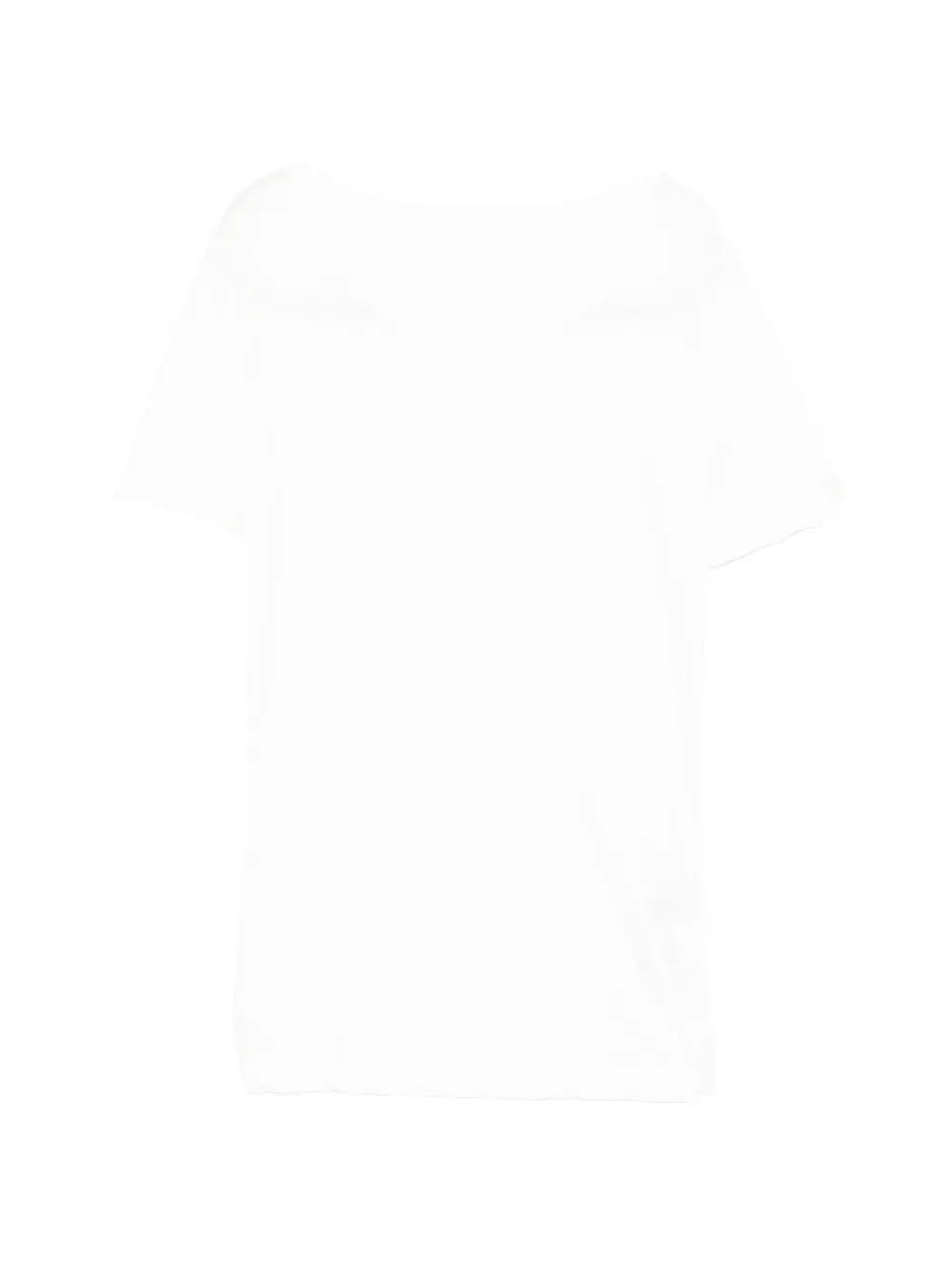 Yohji Yamamoto T-shirt in jersey di cotone - Toni neutri