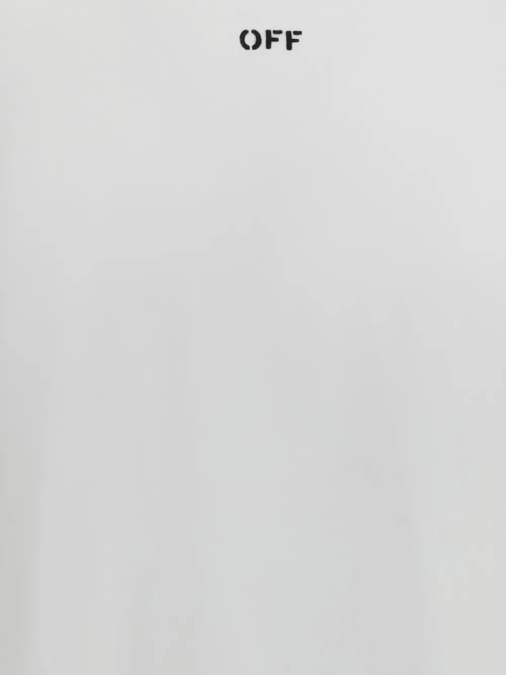 Off-White Araldic Arrow T-shirt met ketting Wit