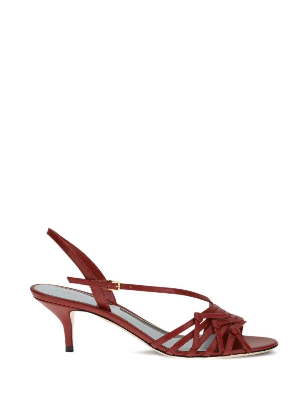 Valentino Garavani Nodine sandalen met T-bandje Rood