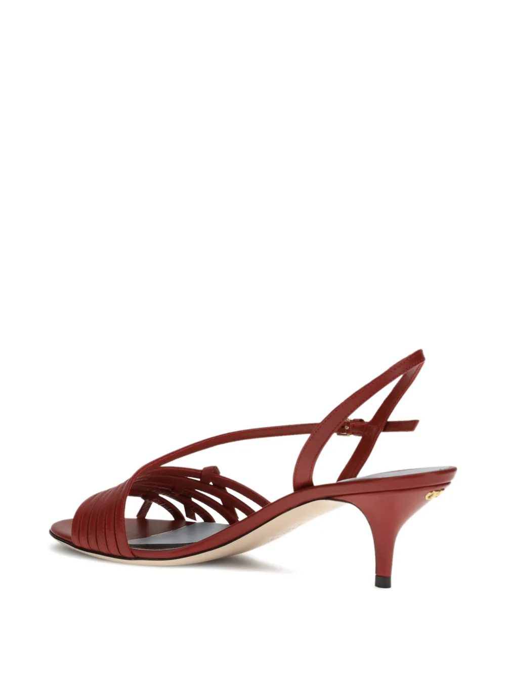 Valentino Garavani Nodine sandalen met T-bandje Rood