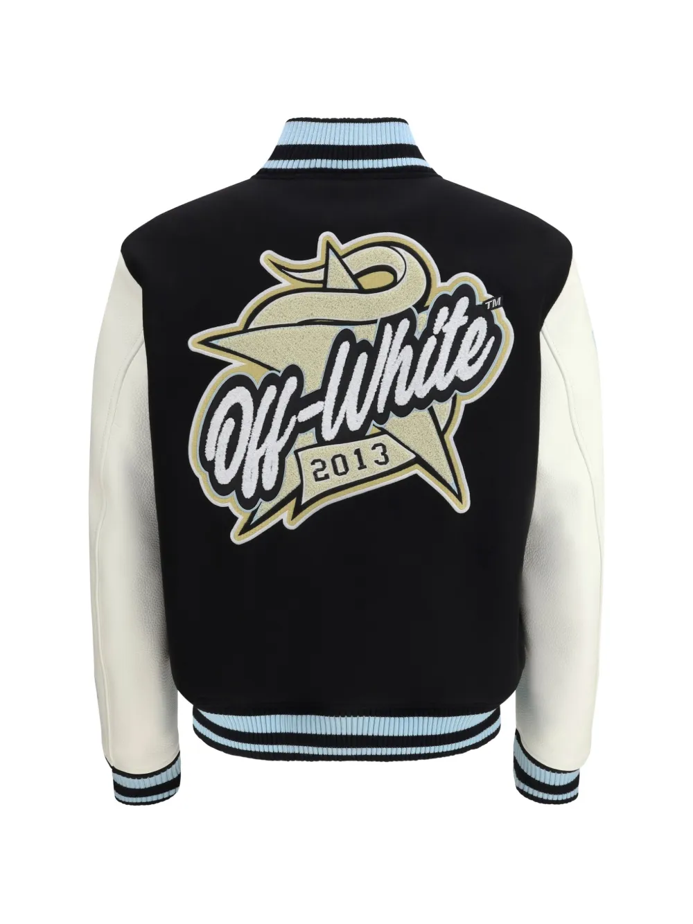 Off-White star-logo varsity bomber jacket | Bomber Jackets | Image 2