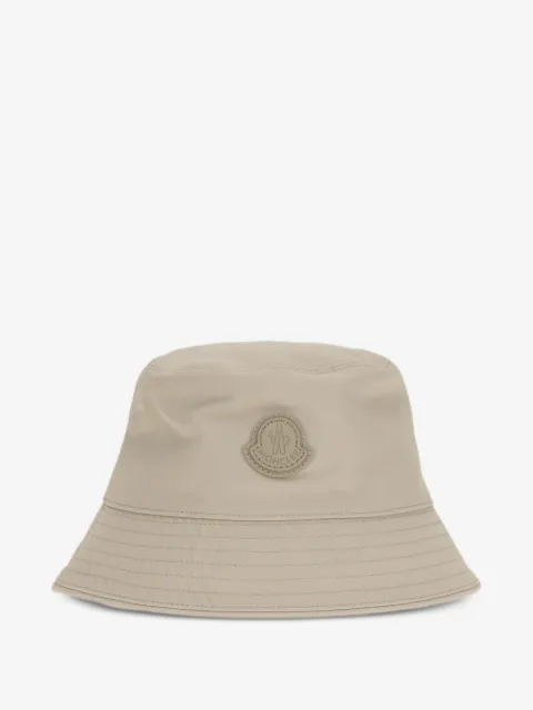 Moncler logo-patch bucket hat