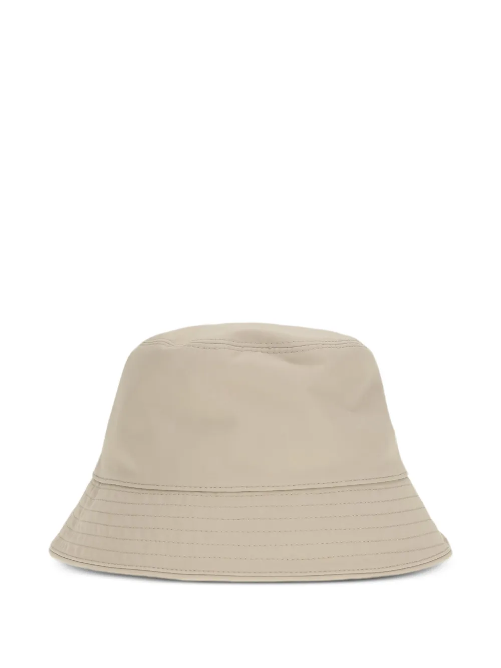 Moncler Vissershoed met logopatch Zwart