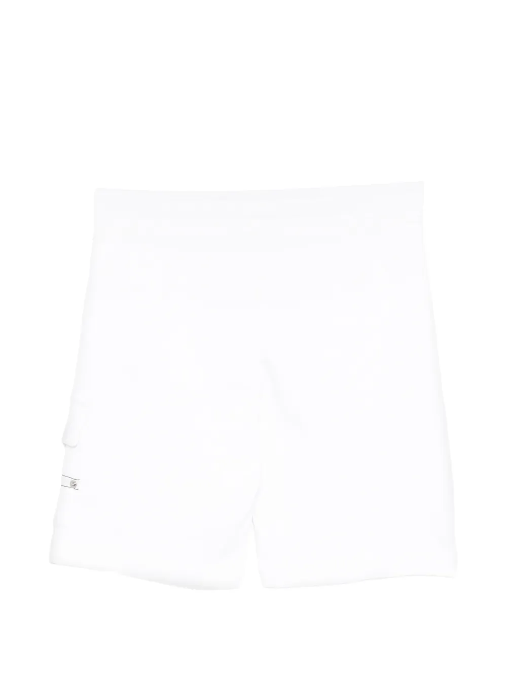 Moschino Kids Shorts met geborduurd logo Wit