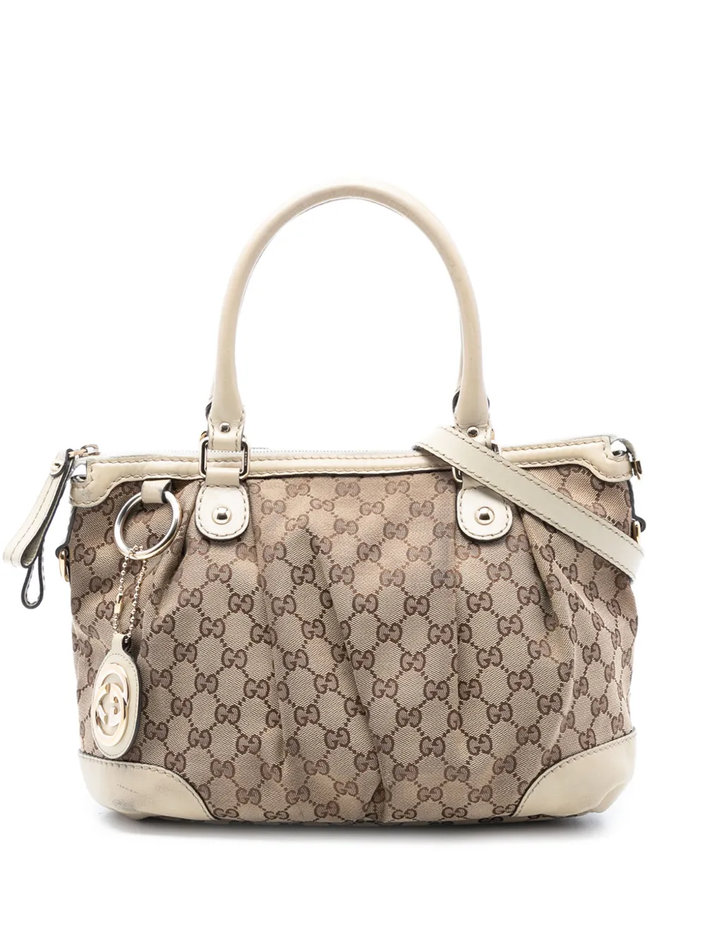 Gucci Pre-Owned 2016-2025 GG Canvas Sukey satchel - Marrone
