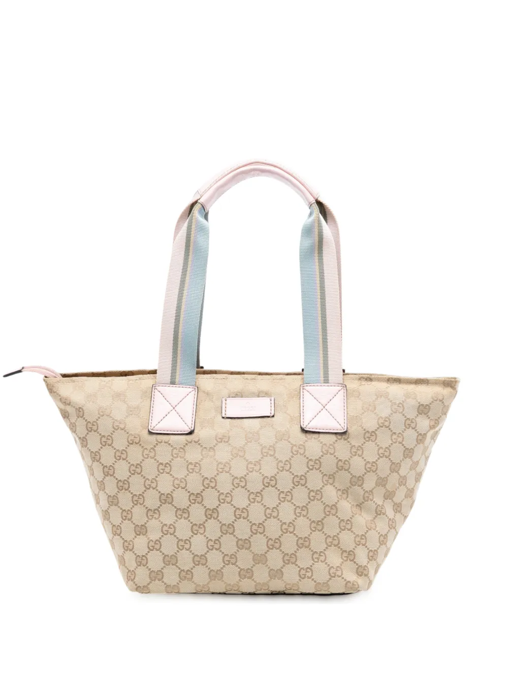 Gucci Pre-Owned 2016-2025 GG Canvas Web tote bag - Marrone