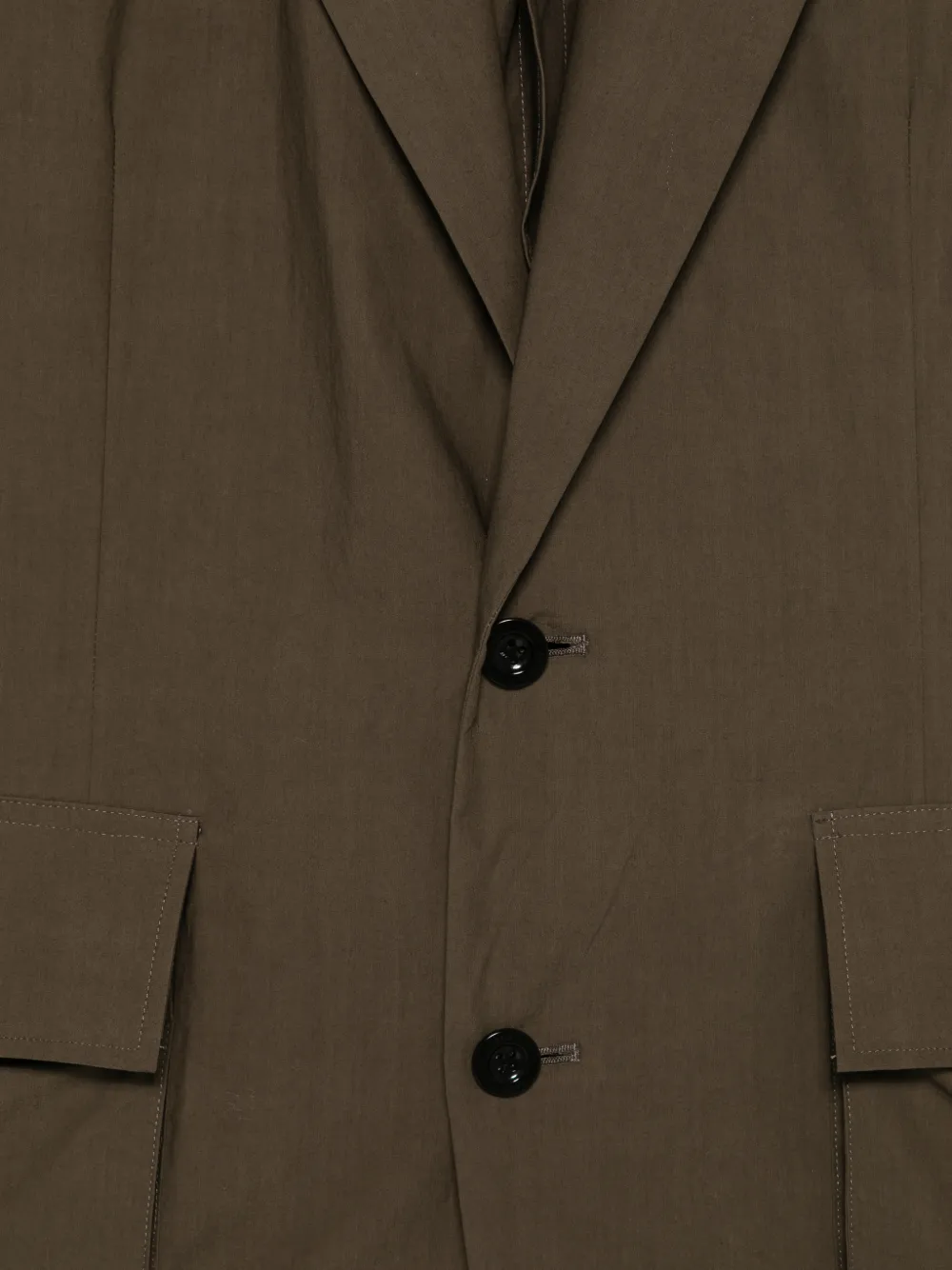  Sacai Button Flap-pocket Jacket - Green 