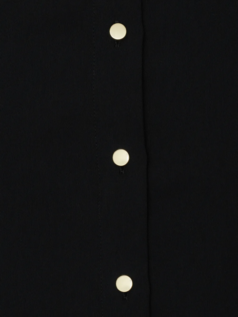 Maison Close Blouse met kanten rug Zwart