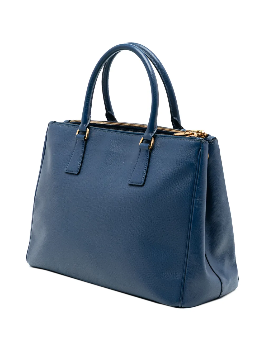 2013-2025 Medium Saffiano Lux Galleria Double Zip Satchel