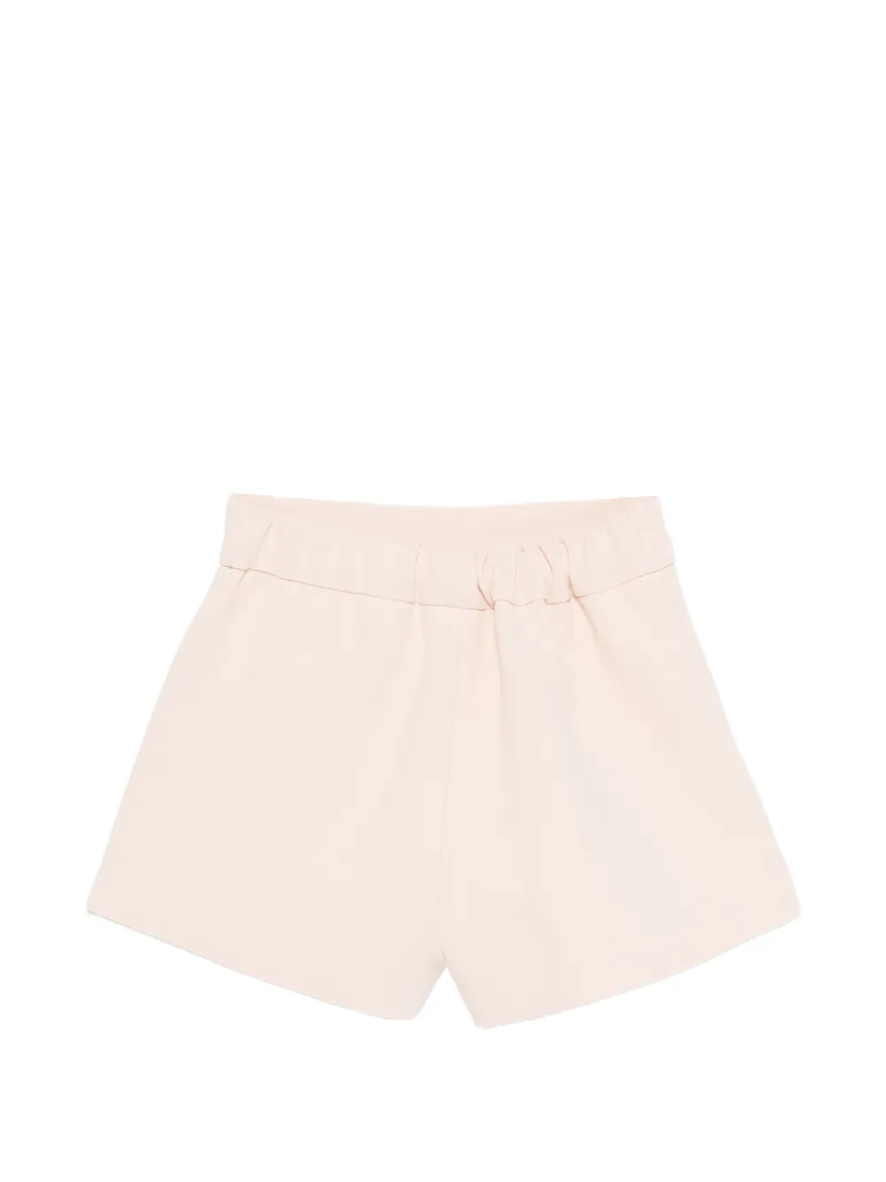 Elisabetta Franchi La Mia Bambina Shorts met klepzak en knoop Roze