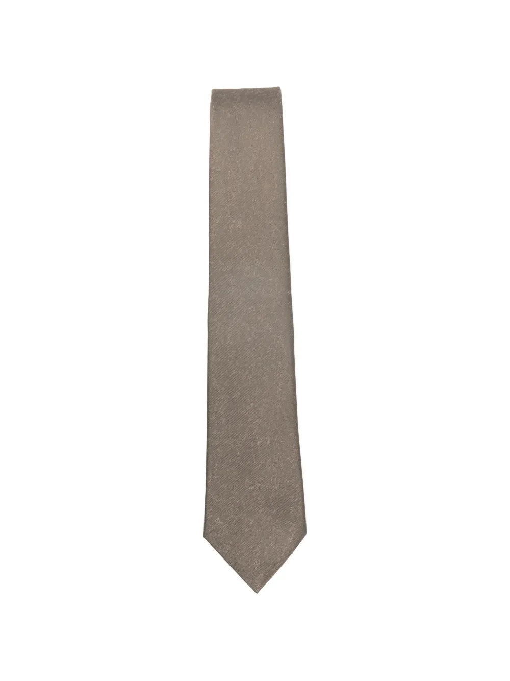 Emporio Armani brown silk tie - Marrone