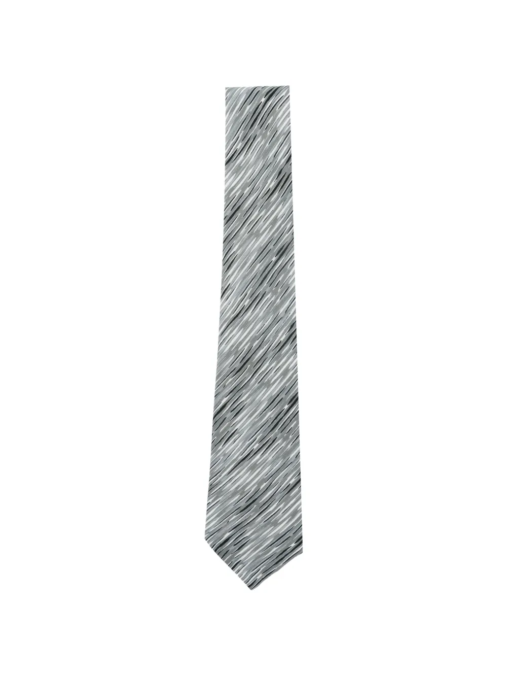 Emporio Armani patterned tie - Grigio