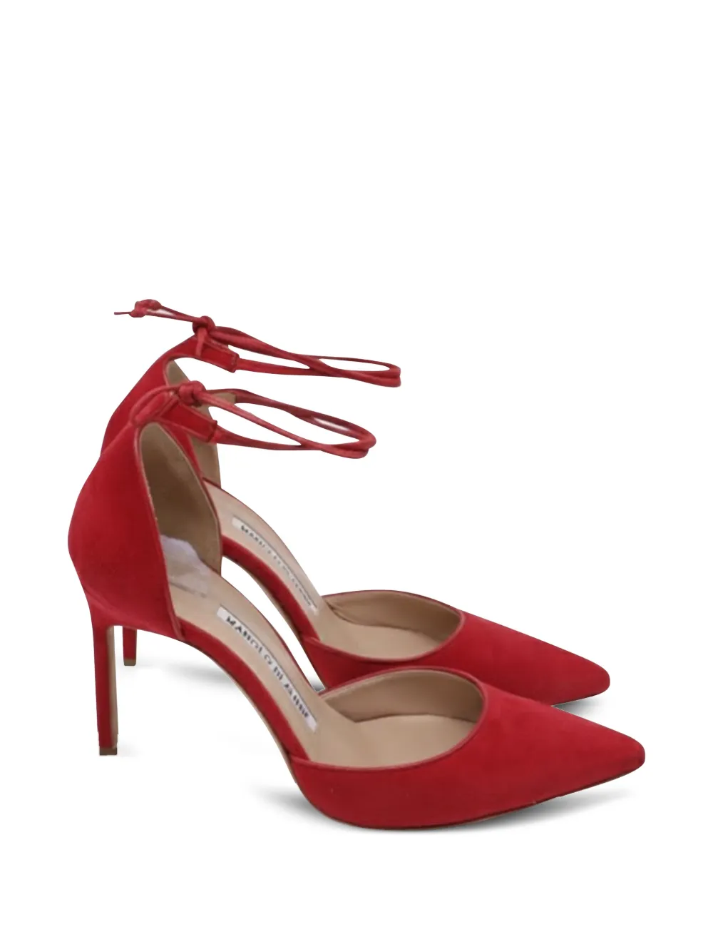 Manolo Blahnik Leyan pointed-toe pumps - Rot