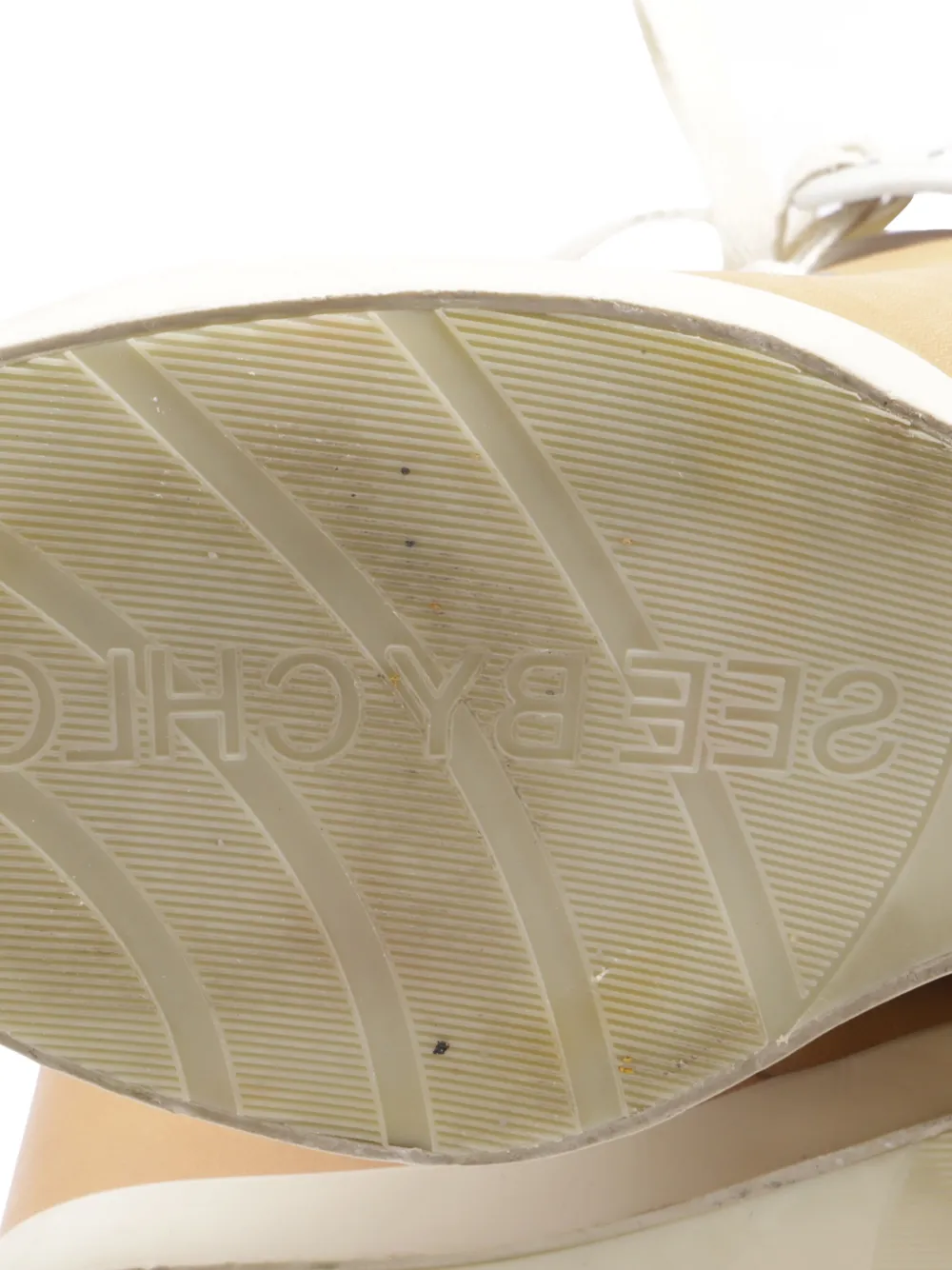 Wedge-Heel High-Top Sneakers