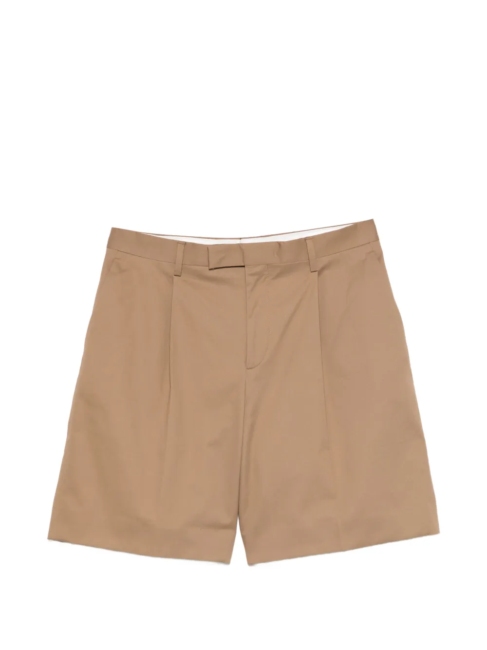 Lardini pleated tailored shorts - Marrone
