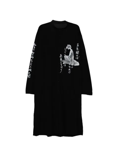 Yohji Yamamoto graphic-print shirt
