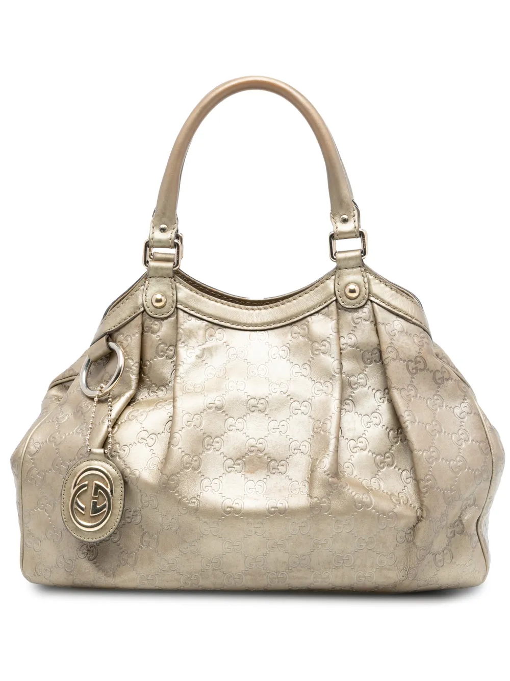 Gucci Pre-Owned 2016-2025 Medium Guccissima Sukey tote bag - Oro