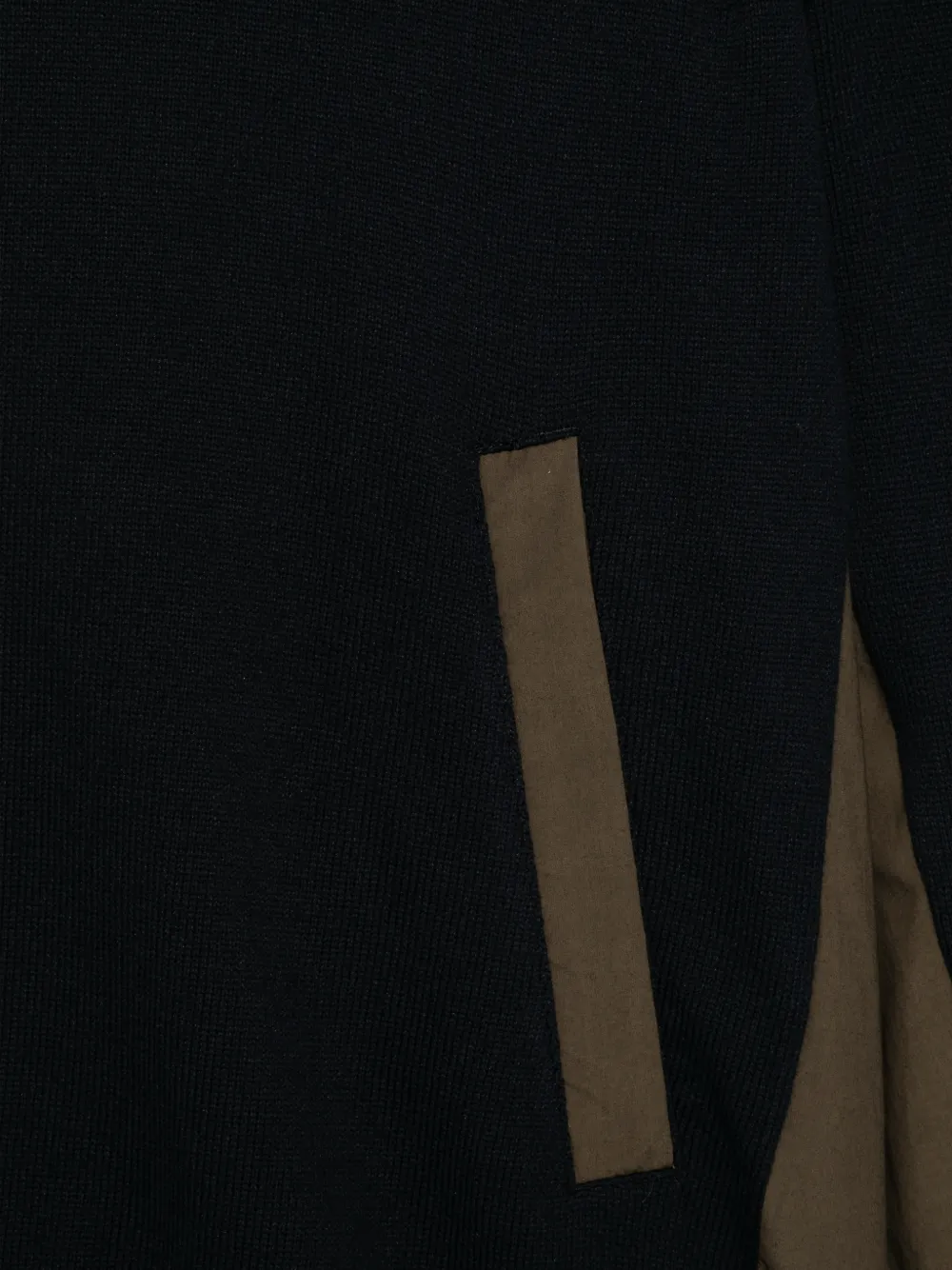 sacai Pocket T-shirt met ronde hals Zwart