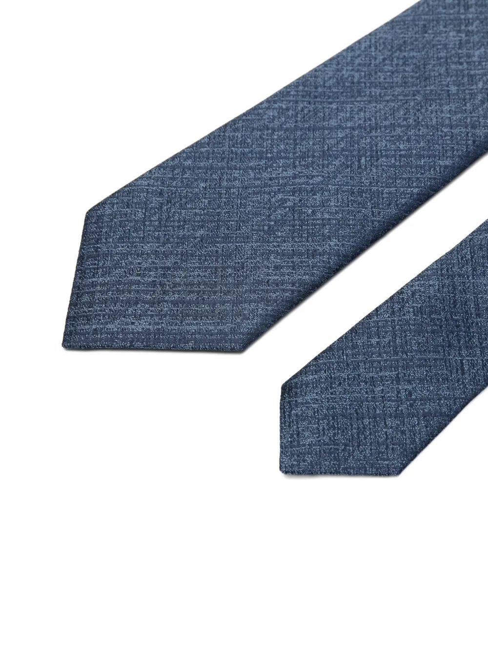 textured silk tie