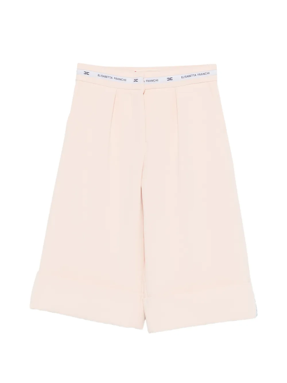 Elisabetta Franchi La Mia Bambina logo-trim trousers - Rosa