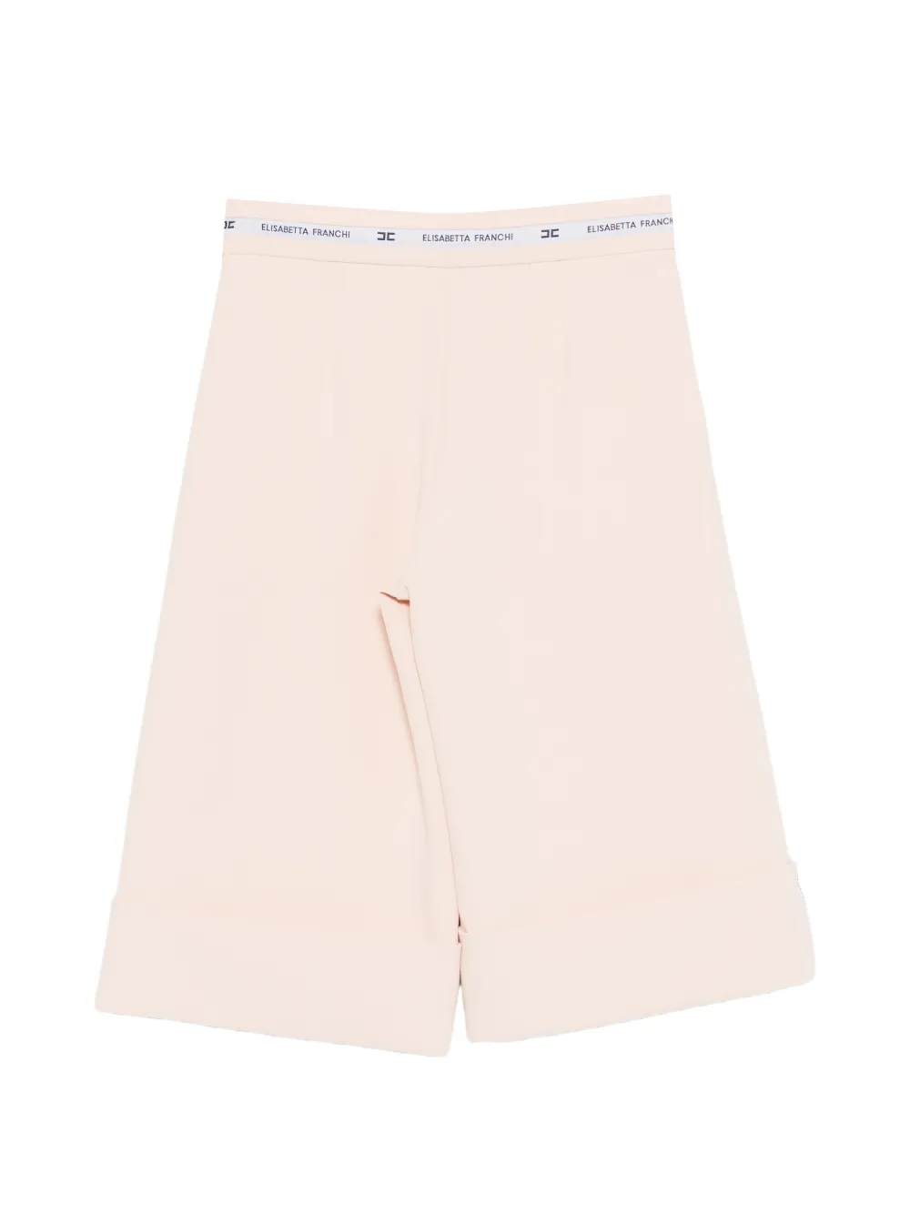 Elisabetta Franchi La Mia Bambina Broek met logo afwerking Roze